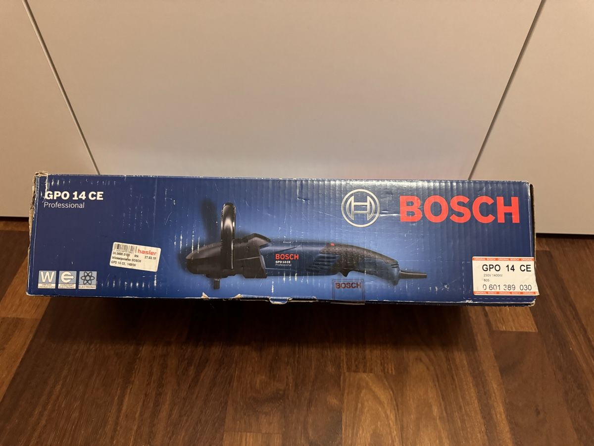 Alle Maschinen: BOSCH GPO 14 CE Poliermaschine – Gebraucht aus Davos Wiesen von Arvenhaeher