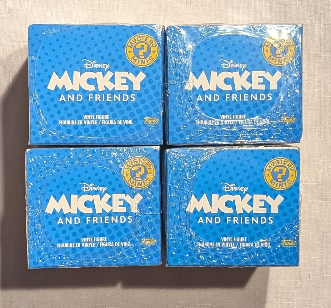 Funko Statuette: 4x Funko Mystery Mini Box Disney – Nuovo e nell'imballaggio originale da Wängi venduto da ABIZONE-86 2