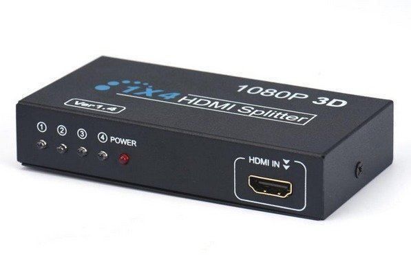 Convertitori: HDMI 1.4 Splitter 1X4 mit 1080p und 3D – Nuovo e nell'imballaggio originale da Unterägeri venduto da RmOnline 3