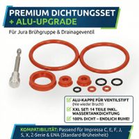 XXL Wartungsset Jura Brüheinheit + Drainageventil Jura  A44