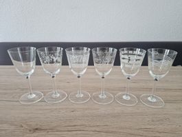 6x Weisswein Gläser Ritzenhoff
