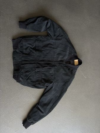 Schicke echt Leder Jacke, ideal für den Herbst!