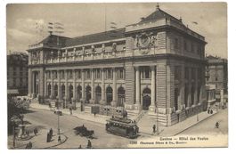 Genève - ville - Hôtel des Postes - Tram - Fuhrwerk - 1913