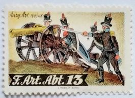Soldatenmarke 2.WK, Feld Artillerie Abt 13, Wi Art 92