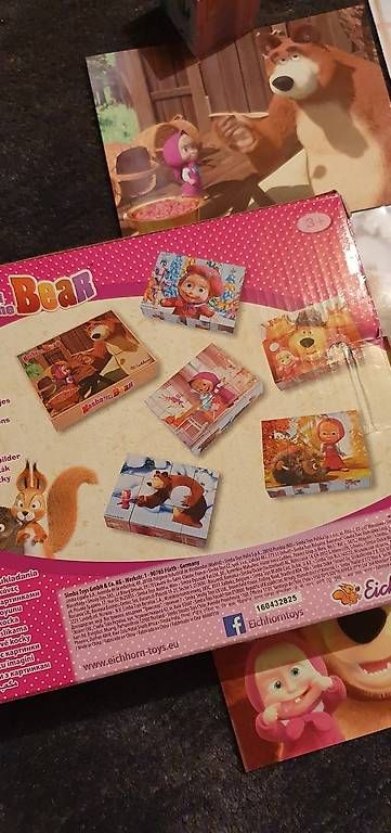 Giochi: Masha and the Bear Bilderwürfel – Usato da Langenthal venduto da hab_zw5p 3