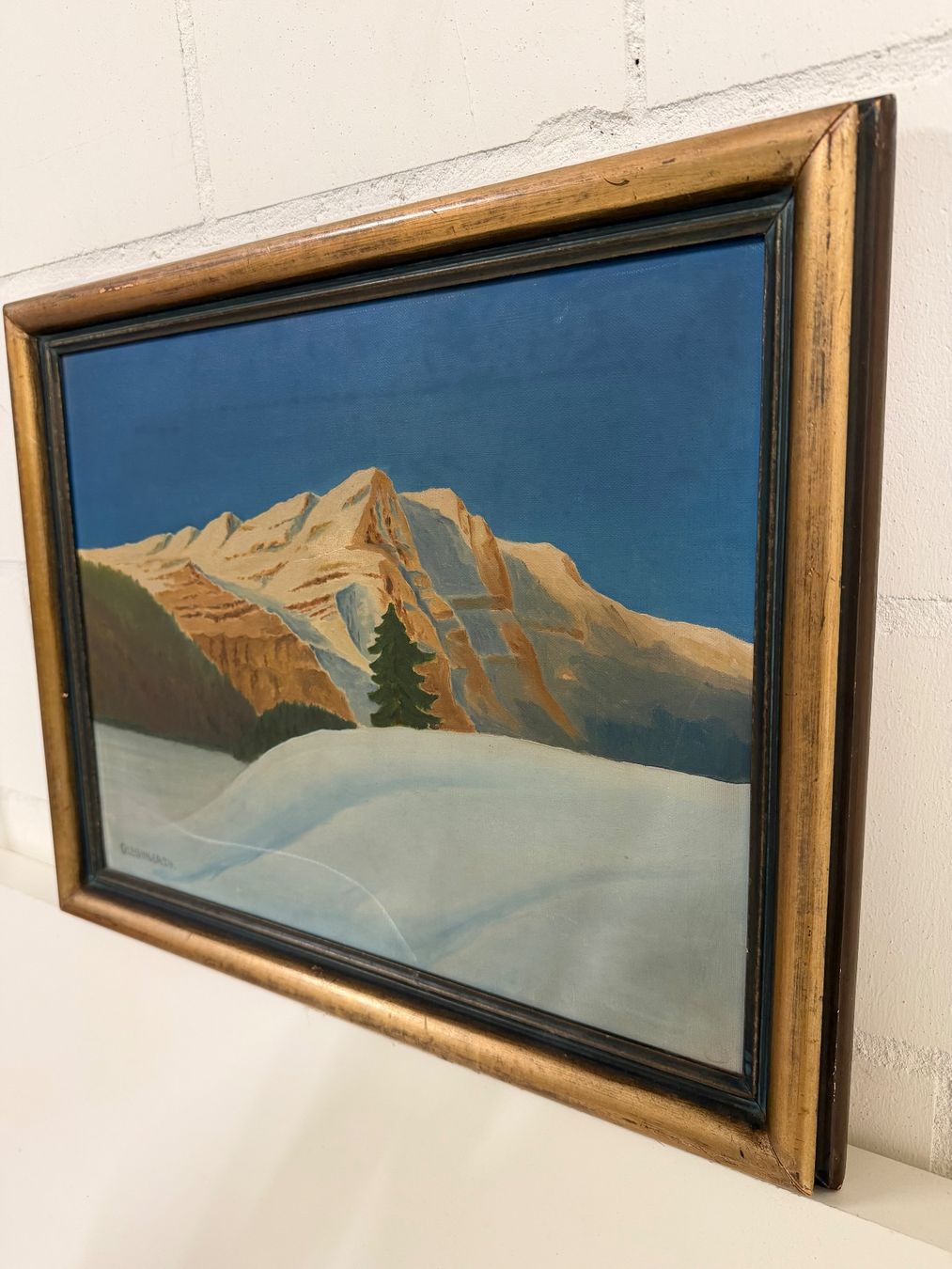 Gemälde: G. Leisinger  Original Gemälde – Gebraucht aus Basel von PAUL_ART 5