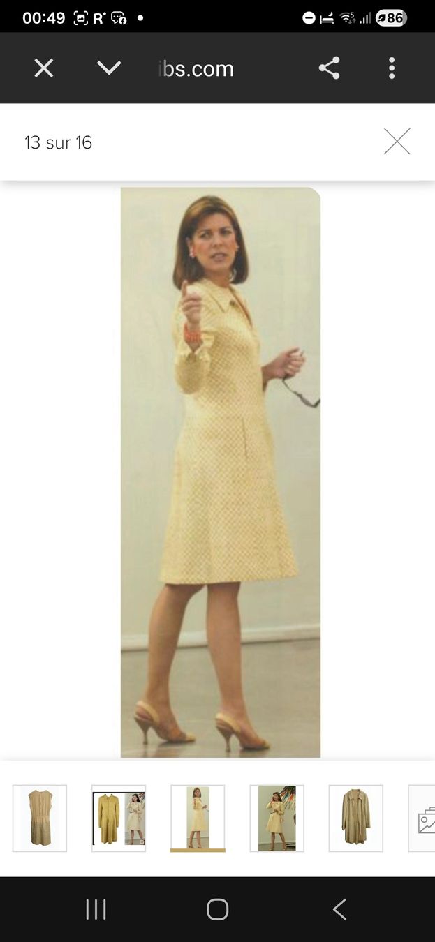 Chanel Completi & Tailleur: Tailleur Chanel ocre et beige, taille S – Usato da Monthey venduto da mar_h6jr 1