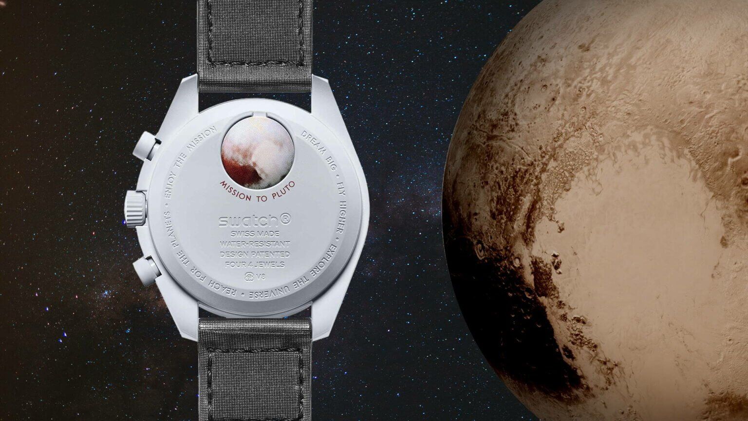Swatch Orologi: OMEGA x SWATCH Mission to Pluto "Safari", NO box & papers – Nuovo (secondo la descrizione) da Le Mont-sur-Lausanne venduto da LycaGallery 5