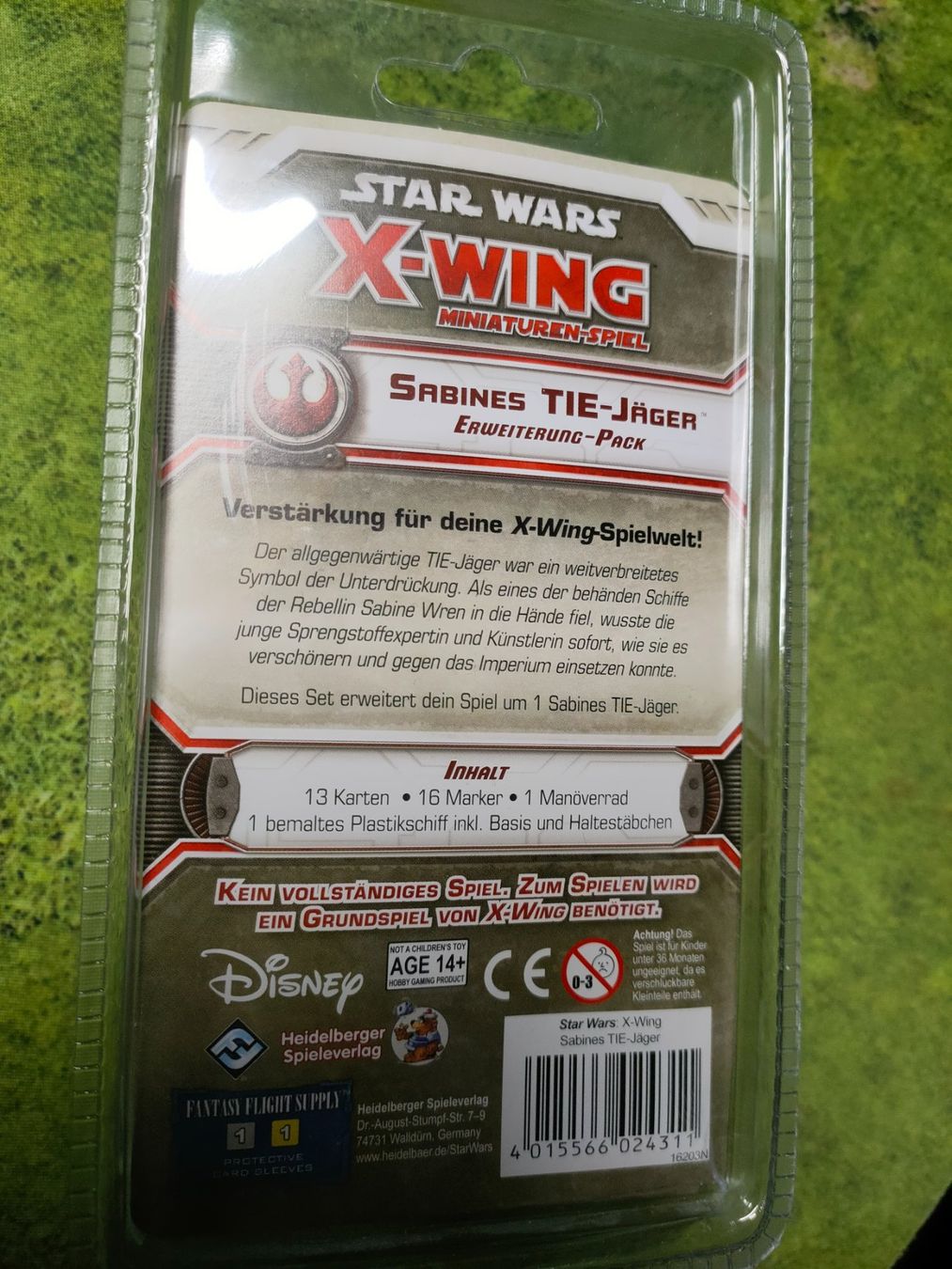 Star Wars Kit di modellismo & Modellini statici: Star Wars X-Wing XWing Sabines Tie Jäger – Nuovo e nell'imballaggio originale da Baden venduto da Araneus 1