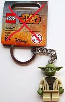 LEGO Star Wars 853449 Yoda Key Chain