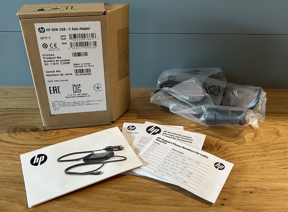 HP USB-C Auto Adapter 65 W – NEU (Gebraucht) in Liebefeld für CHF 25 ...
