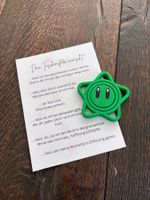 Taschenstern mit Spruch