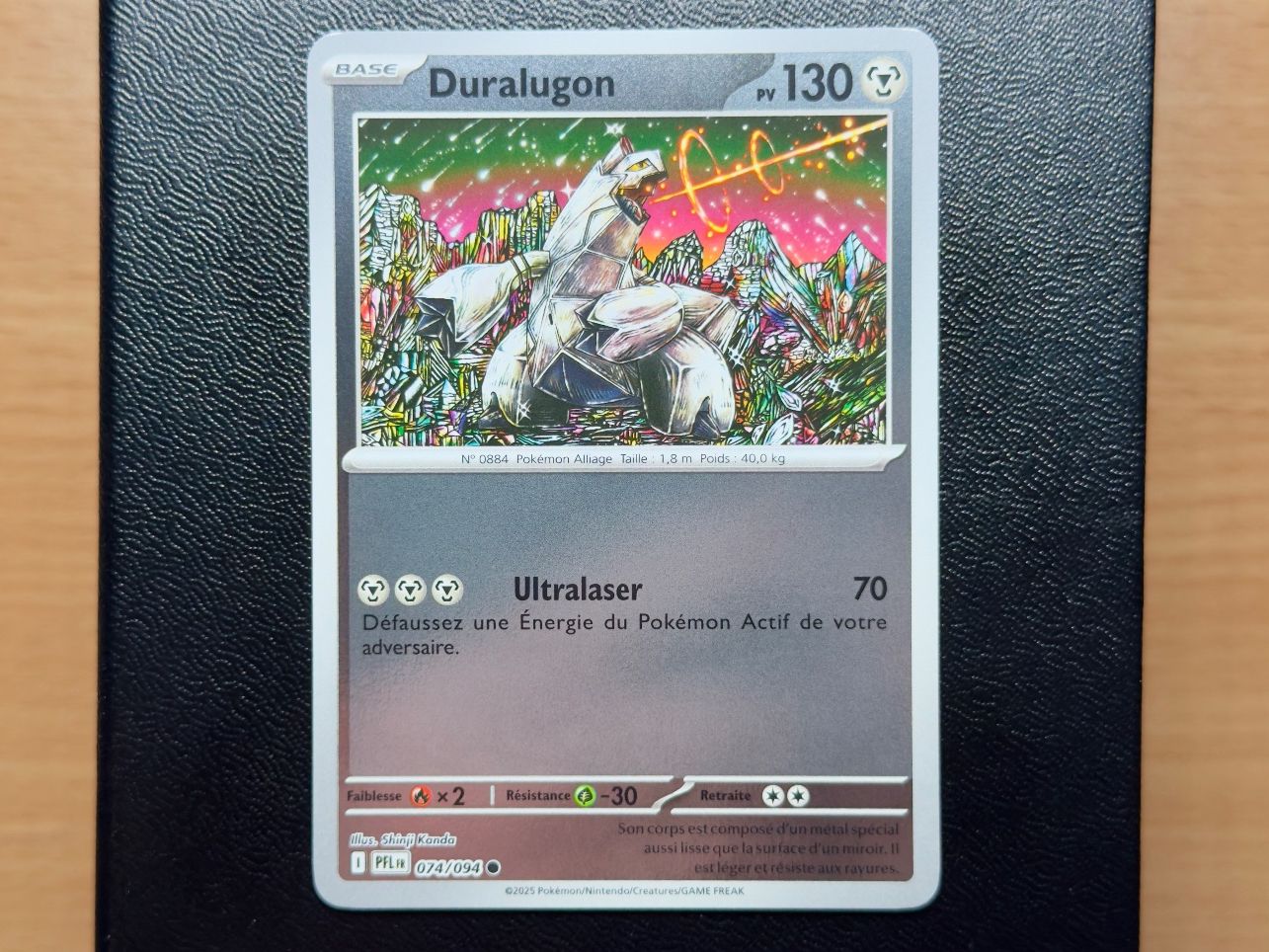 Pokémon Carte collezionabili: Duralugon Reverse (074/094) - ME02 - PFL FR – Usato da Chézard-St-Martin venduto da Kro_Cards