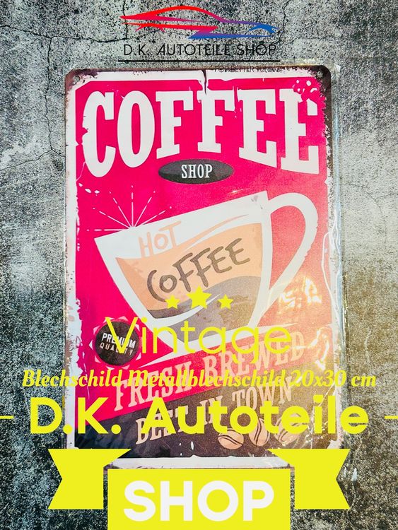 Blechschilder Größer Als 15 X 30 Cm Moderne Blechschilder (ab 1960) Blechschild