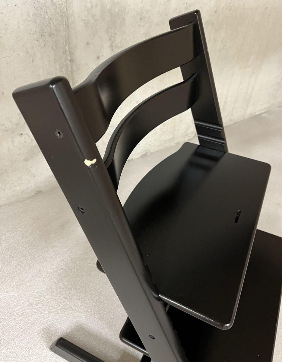 Stokke Seggioloni: Stokke Tripp Trapp schwarz – Usato da Schüpfheim venduto da Strummer61 4