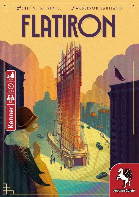 Pegasus Spiele Giochi: Spiel Flatiron – Nuovo e nell'imballaggio originale da Uster venduto da Ludit