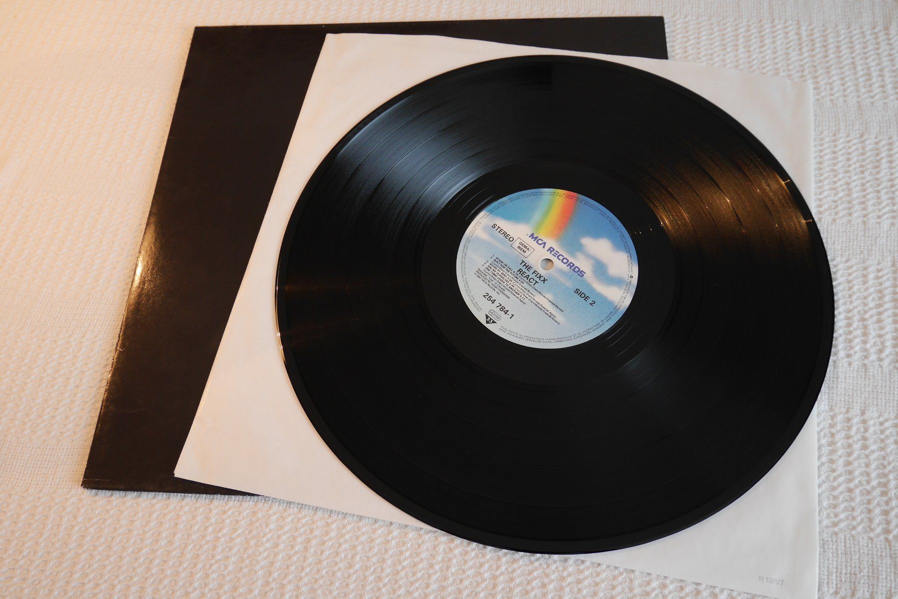 Dischi in vinile: FIXX React LP Vinyl Schallplatte Platte MCA Records – Usato da Hombrechtikon venduto da caschreier 2