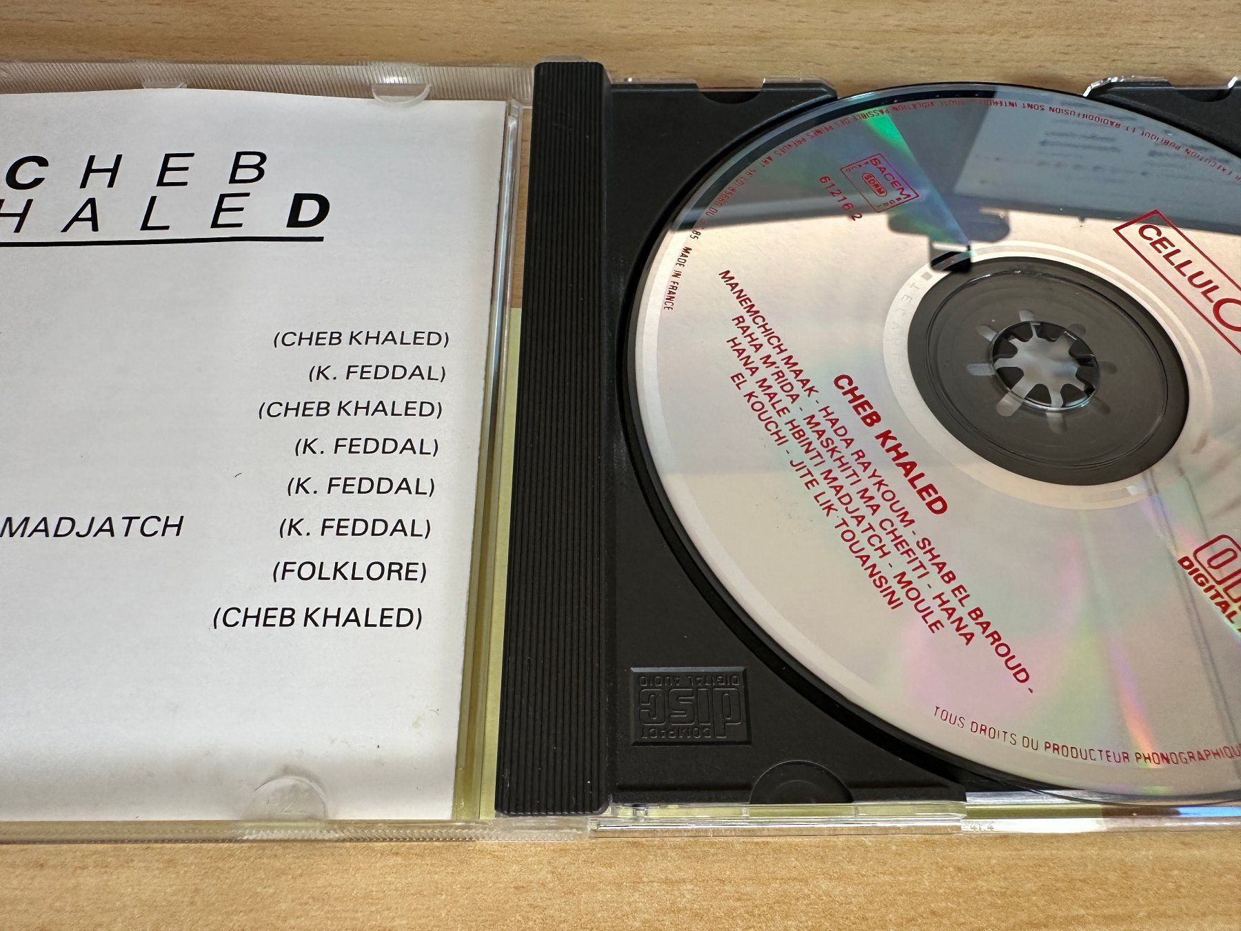 CD: Cheb Khaled – Cheb Khaled – Usato da Rikon im Tösstal venduto da Alpenmutz 2