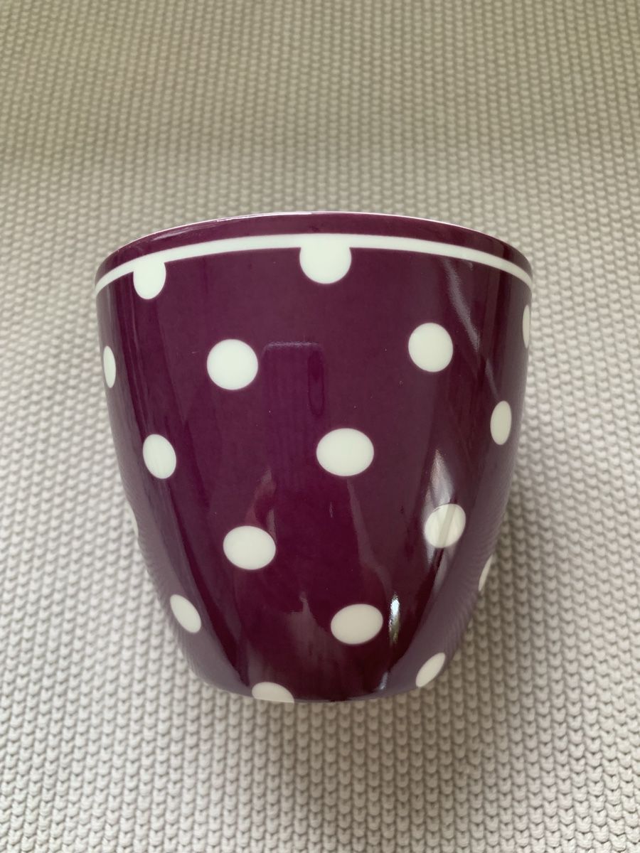 Greengate Tassen: Latte Cup Becher von Greengate plum – Gebraucht aus Ellikon an der Thur von Bali1999 1