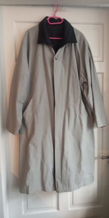 Man's langer Herren Mantel 2 Lagen 54 XL XXL