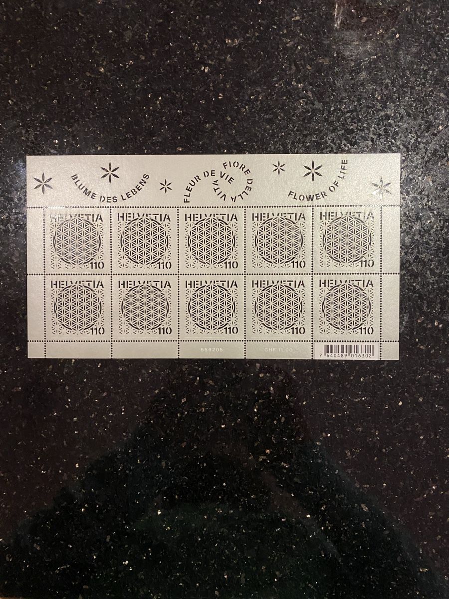 Tutti i francobolli: Briefmarken Bogen Blumen des Lebens, postfrisch,Schweiz 2023 – Nuovo (secondo la descrizione) da Schüpfen venduto da Diego2211