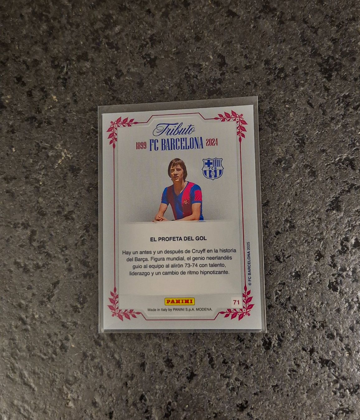 Topps Carte collezionabili: Cruyff - Barcelona - Panini – Nuovo (secondo la descrizione) da Burg AG venduto da Danoe 1