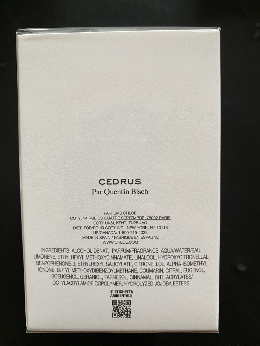 Chloé Profumi & Eau de Toilette: CHLOÉ Cedrus Atelier des Fleurs – Nuovo e nell'imballaggio originale da Zürich venduto da Helene8003 1