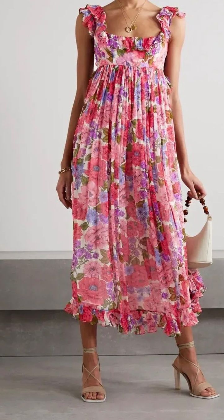 Zimmermann Robes: Zimmermann Kleid Blumenmuster – D'occasion à Au ZH par Luxbag 5