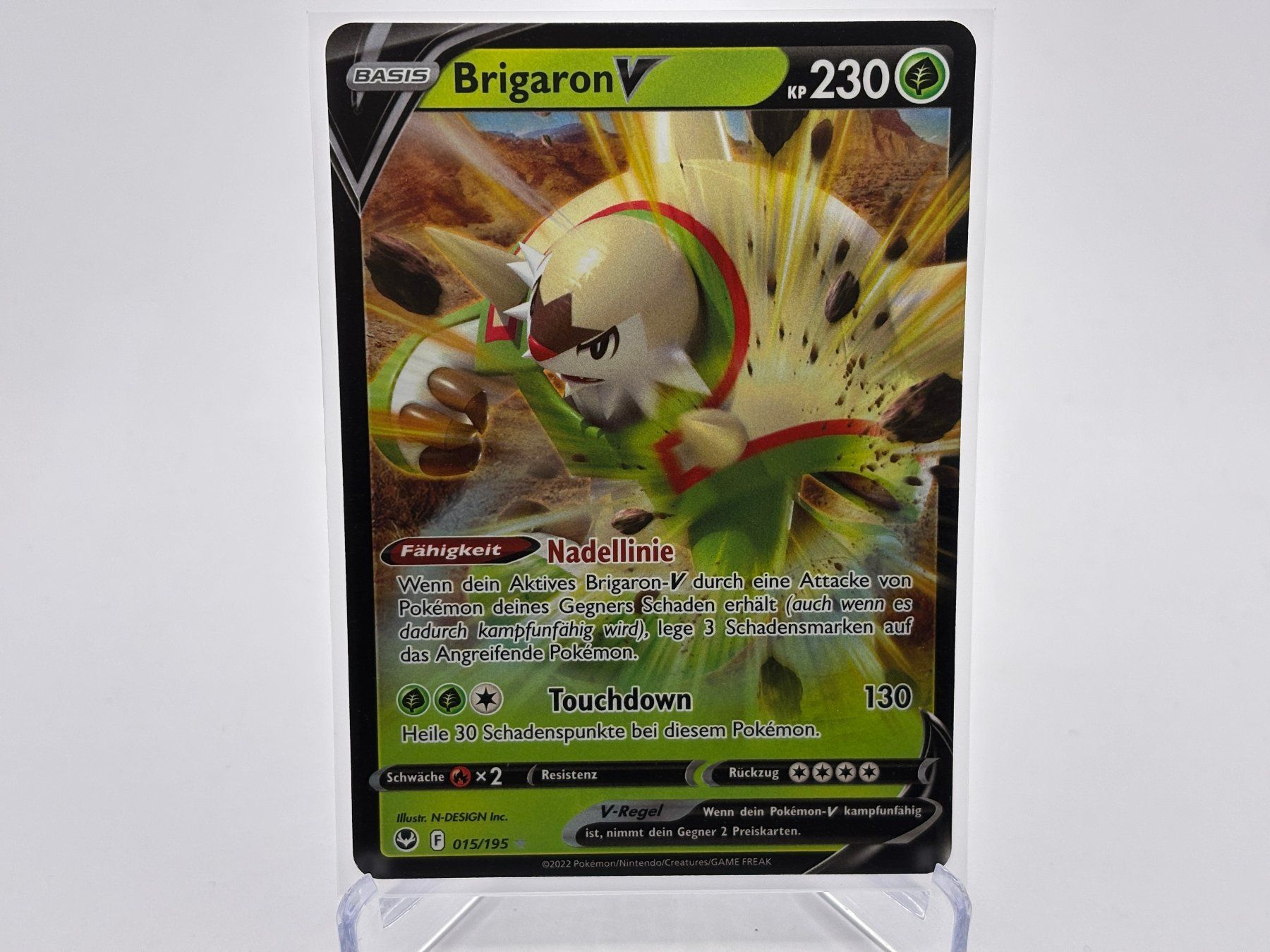 Pokémon Carte collezionabili: Silberne Sturmwinde - Brigaron V  (SIT 15) - DE – Nuovo (secondo la descrizione) da Allschwil venduto da Bullach