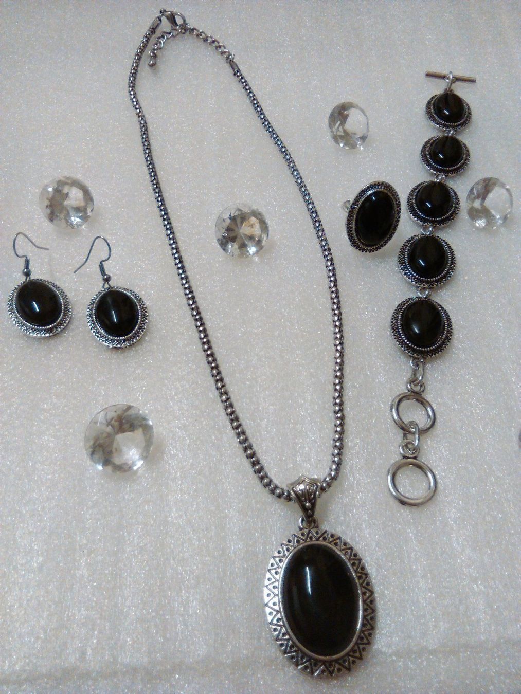 Colliers: SET MODESCHMUCK;;ANTIKSILBER PLATED – Neuf (Voir description) à Basel par bijoutrie_4