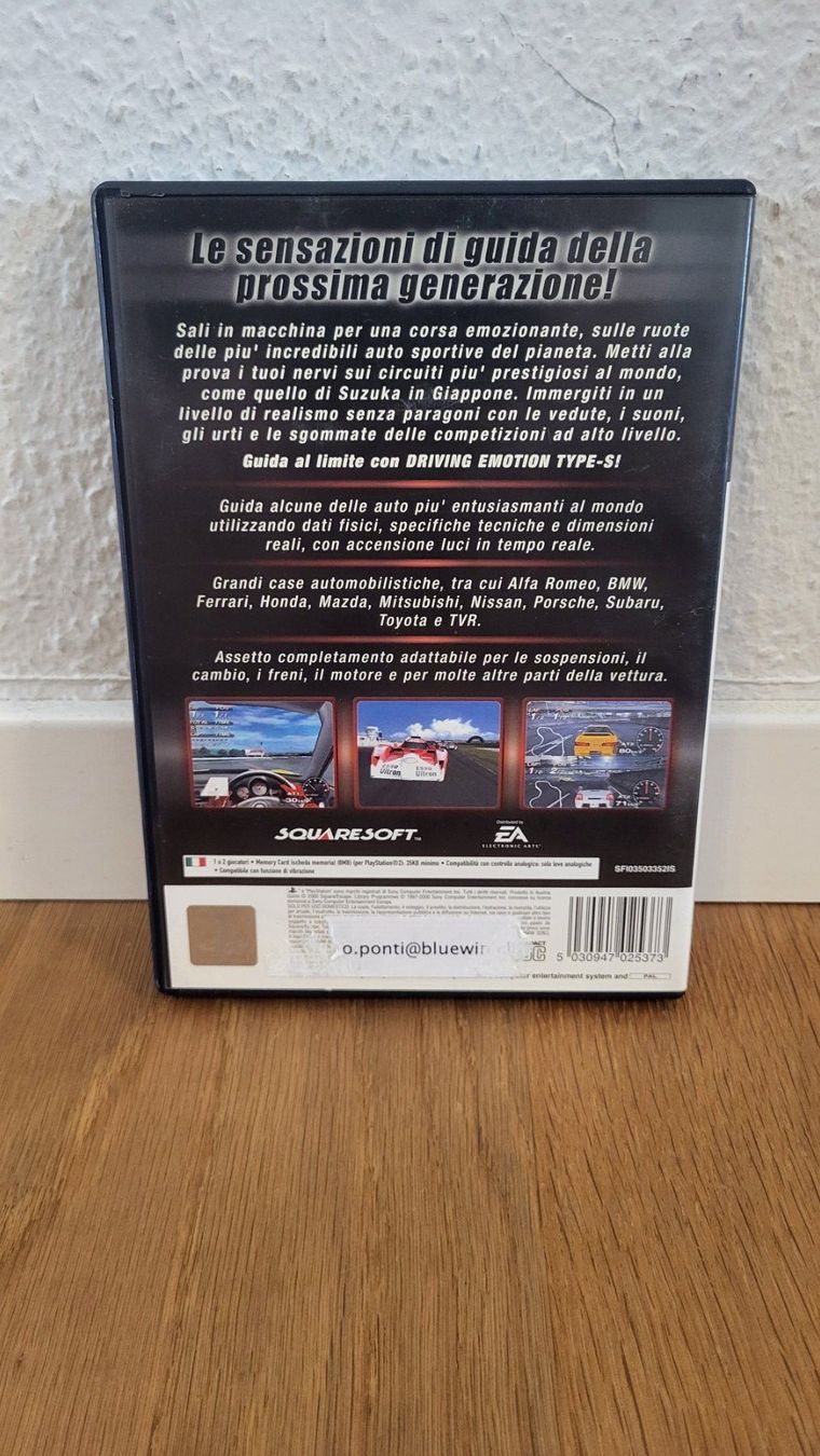 Sony Spiele: PS2 - Driving Emotion Type S – Gebraucht aus Münsingen von DigitaleSpielecke 1