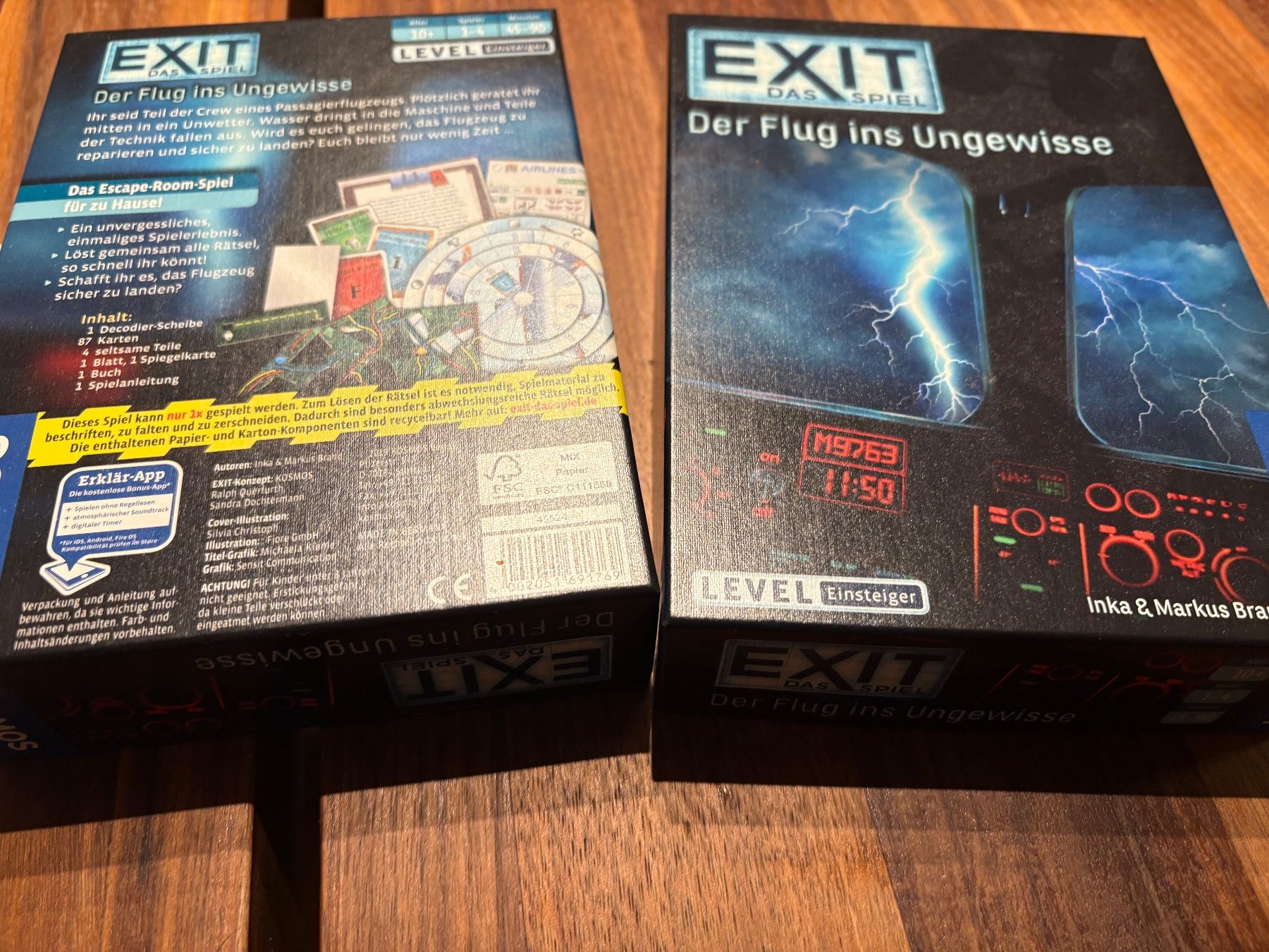 Kosmos Giochi: EXIT - Der Flug ins Ungewisse - neuwertig – Nuovo (secondo la descrizione) da Beromünster venduto da msklef