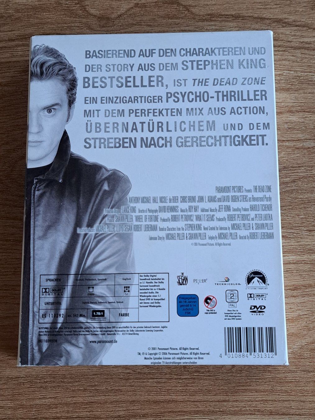 Tutti i DVDs: The Dead Zone, Staffel 1, Boxset mit 4 DVDs – Usato da Unterseen venduto da Kanica 1