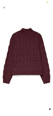 Vero Moda Pullover rot bordeaux, Grösse S, Neuwertig!