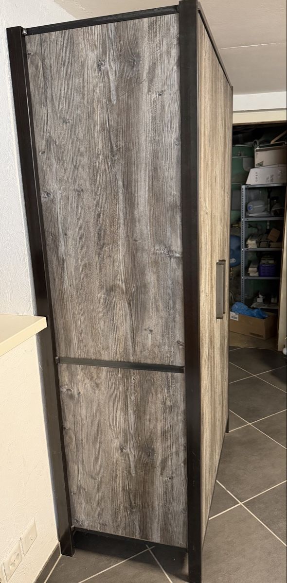 Armadi: Schrank Holz und Metall – Usato da Biel/Bienne venduto da ste_lzc7