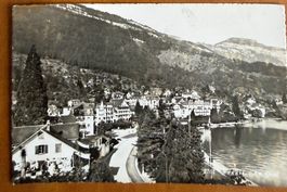 Weggis  am Quai 1955