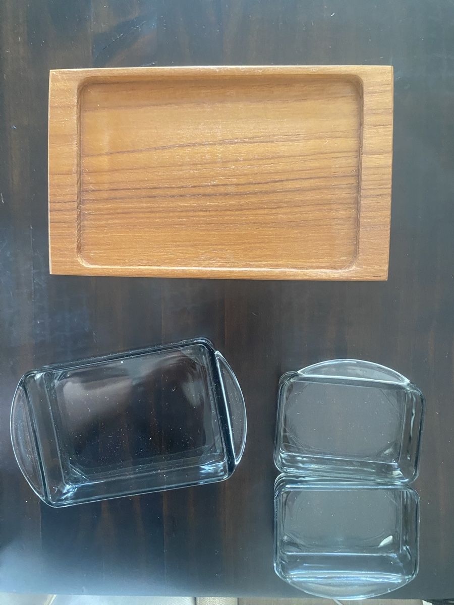 Piatti di portata: Aperoschale Teal & Glas – Usato da Köniz venduto da AlessandraMedici 2