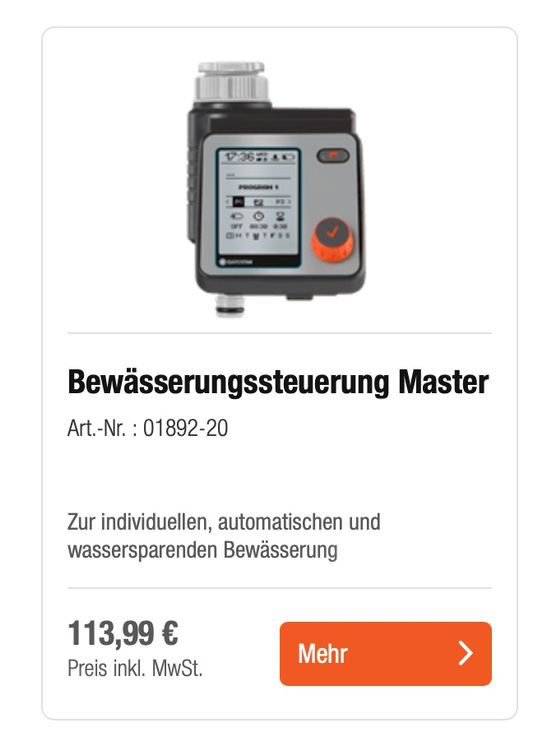 Gardena Master Kaufen auf Ricardo