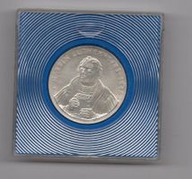 (1427) DDR, 20 Mark 1983, Luther, stgl, in Etui