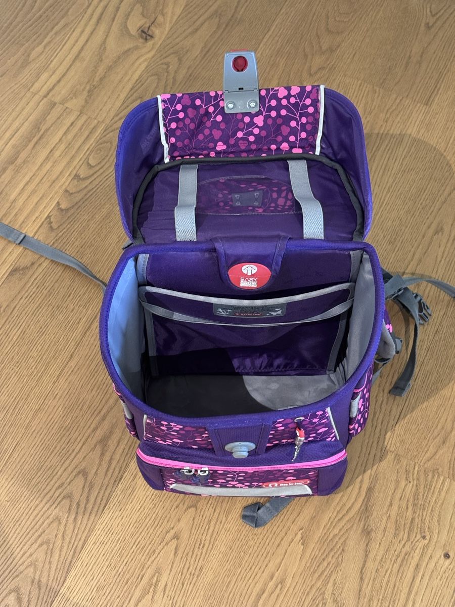 Kindertaschen: Step by Step Schulrucksack Easy Grow lila/pink – Gebraucht aus Wolfhausen von Donatius777 4