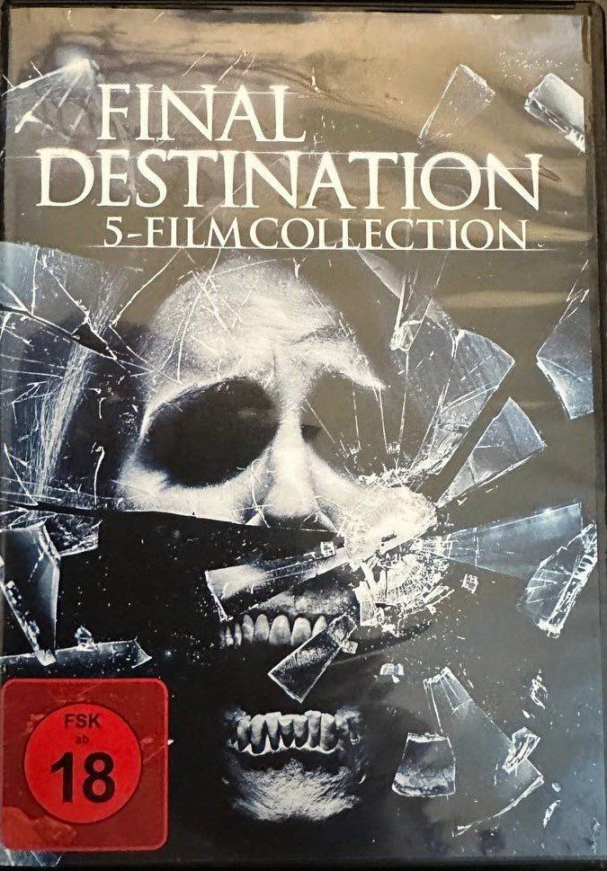 Tutti i DVDs: Final Destination 1-5 Film Collection DVD Box Set – Usato da Beringen venduto da Mantafisch1