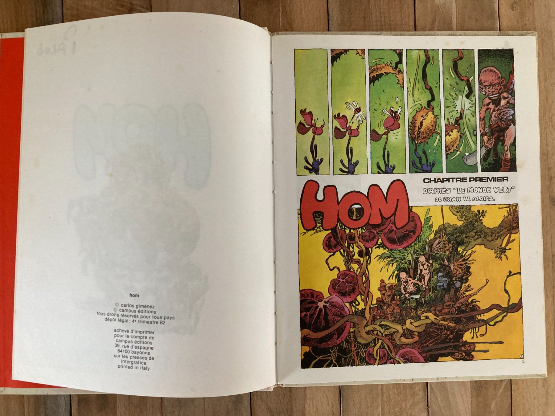 Comics: Gimenez-HOM-Campus éditions-EO 1982 – Gebraucht aus vaumarcus von Nicolasorel 7