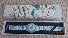 Swatch Uhr, Rarität, Special, Bergmotiv, Winter,Top!