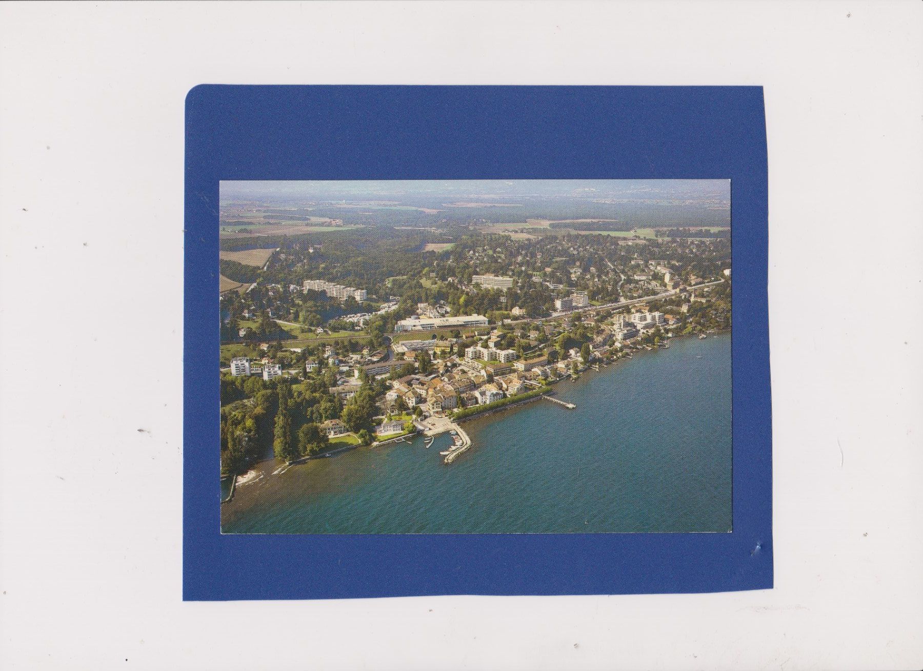 Cartoline postali: Carte postale vue aérienne de Versoix – Usato da Bex venduto da Canouille