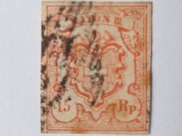 (320) Bundesmarken 1852 mit Attest