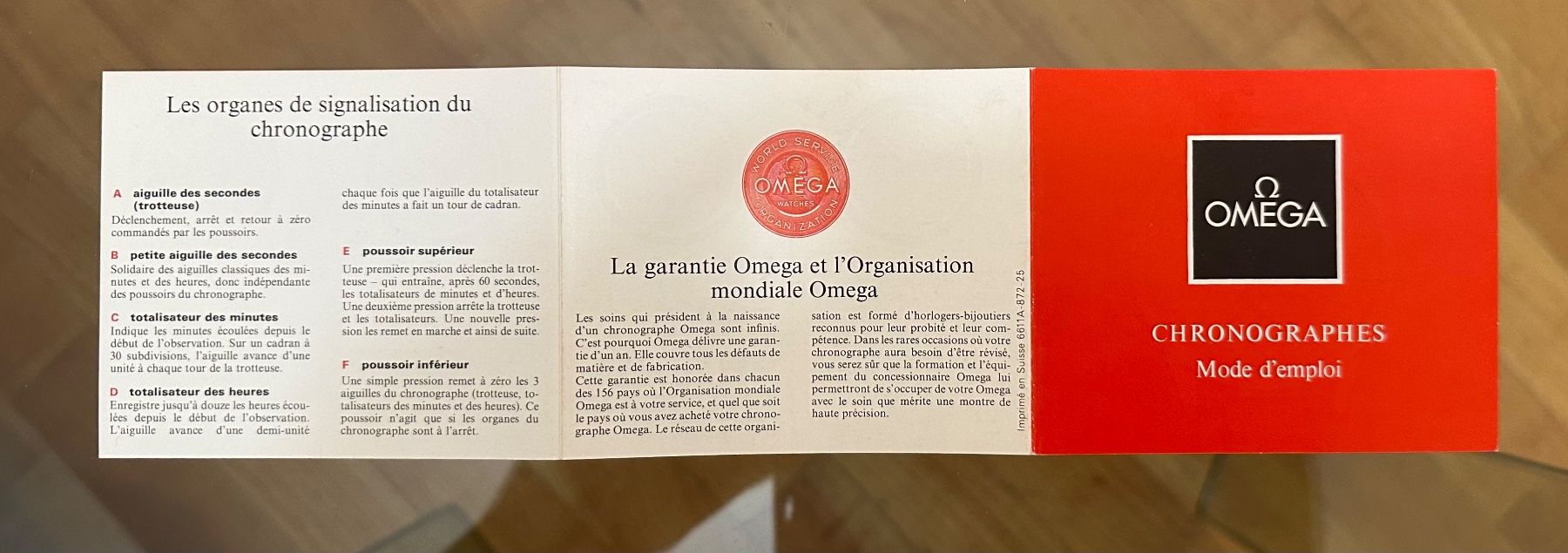Omega Uhren: Omega Speedmaster Instructions – Gebraucht aus Tenero von .xxxxxxxxxx10 2