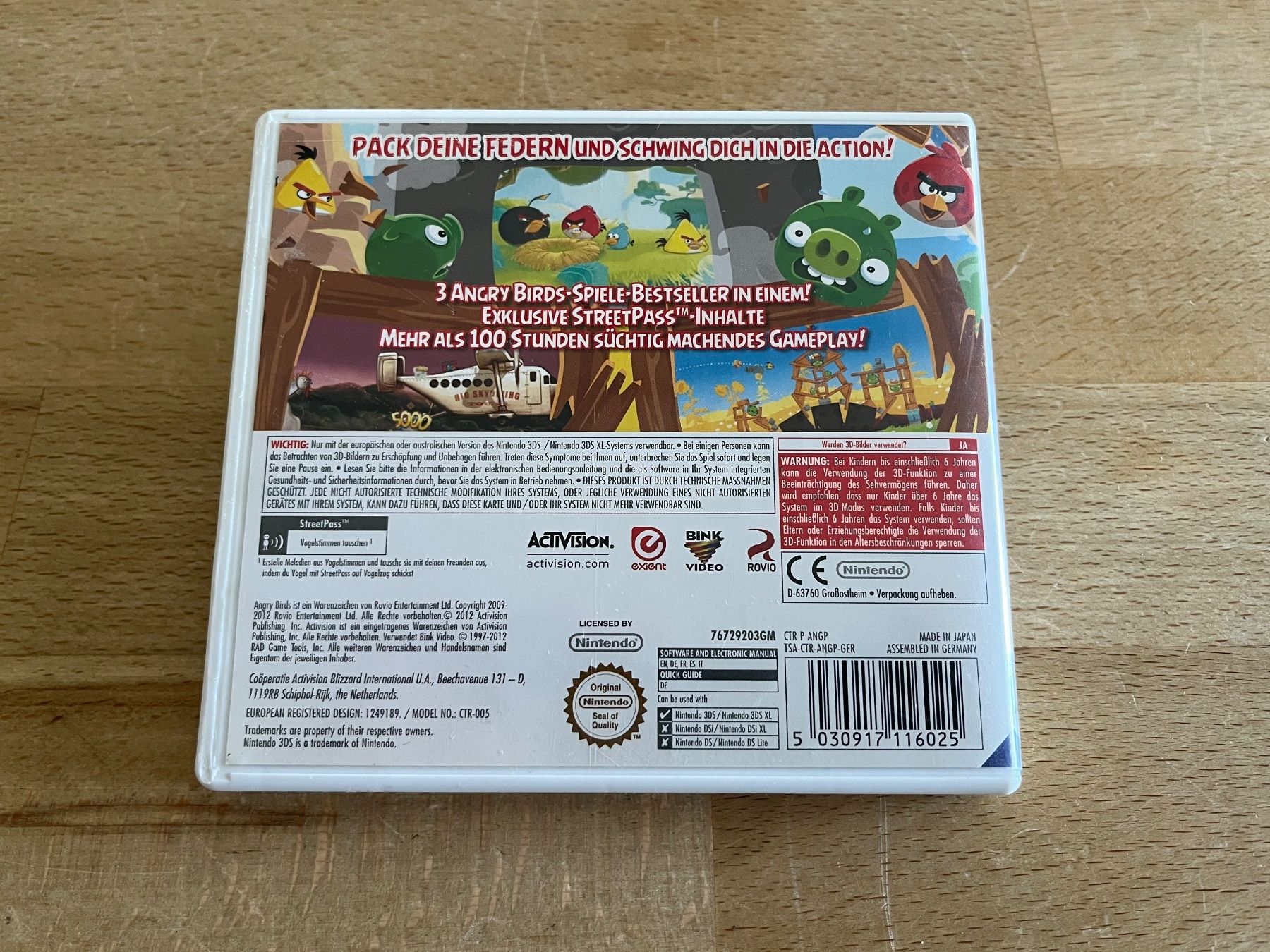 Nintendo Giochi: Angry Birds Trilogy - Nintendo 3DS – Usato da Thalwil venduto da ranx 3