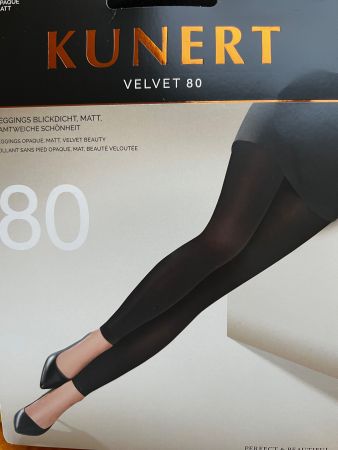 Leggings KUNERT Velvet 80 DEN Gr:S; M;XS