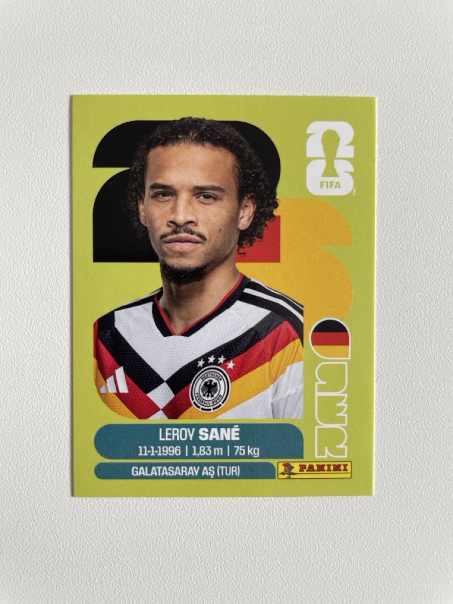 Panini Carte collezionabili: FIFA World Cup 2026 sticker Leroy Sané  – Nuovo (secondo la descrizione) da Füllinsdorf venduto da swiss-discounter