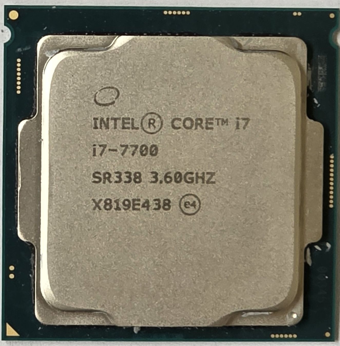 Intel Composants électroniques: I7-7700 Prozessor – D'occasion à Mels par Zeppelin08